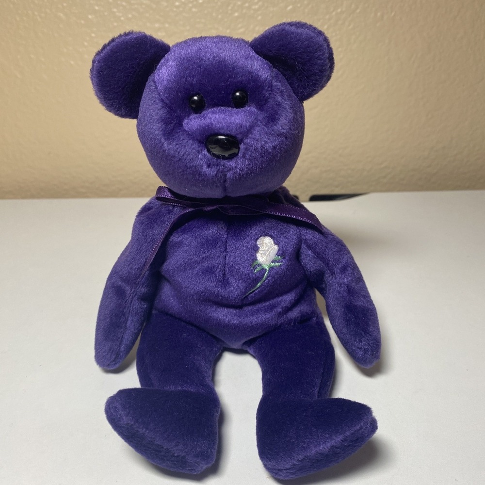Vintage 1997 Ty Beanie Baby Princess Diana Bear "Great Condition"